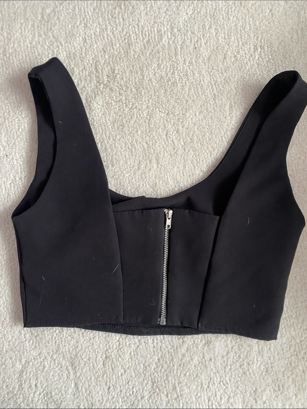 ASOS Zipper Corset Top - Picture 6 of 6